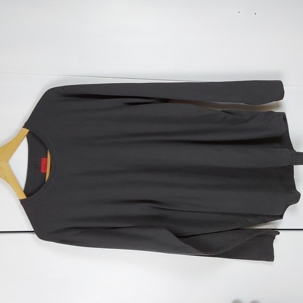 Killion- Dark Gray Longsleeve Shirt Soft Essential Neutral    Sz.Large